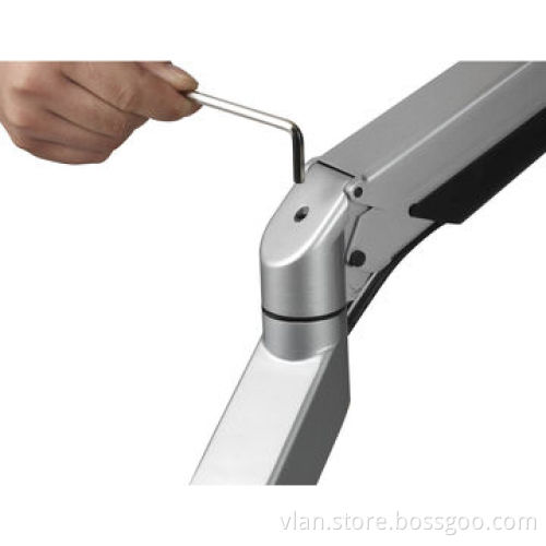 Capacity Gas Spring Adjustable Aluminum Alloy Monitor Arms, up to 10kg Maximum LoadingNew